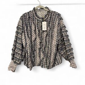 NWT Anthropologie Millie top women’s XL so cute and quality is excellent